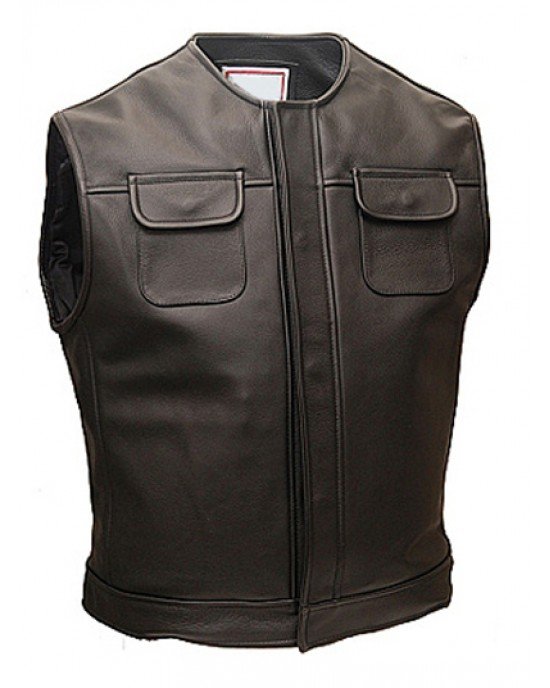 Leather Vest Mens Leather Vest Mens